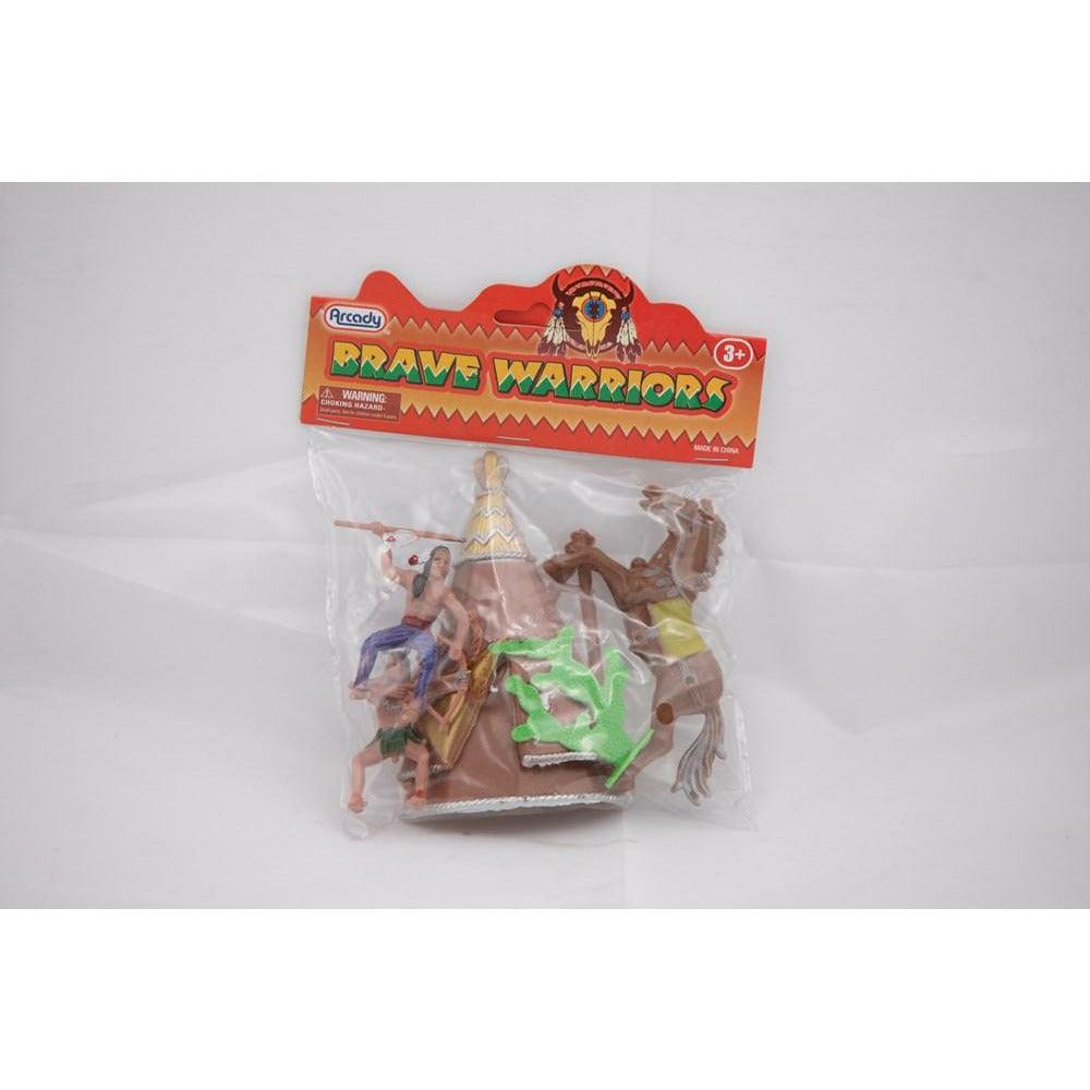 Indian and Horses 10ct - Toy World Inc