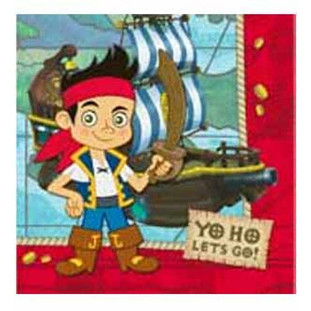 Jake and The Neverland Pirates Napkin (L - Toy World Inc