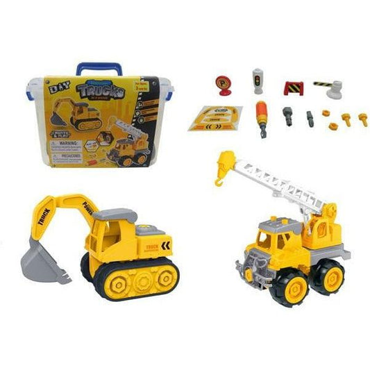 Jumbo Construction Vehicle Assembly - Toy World Inc