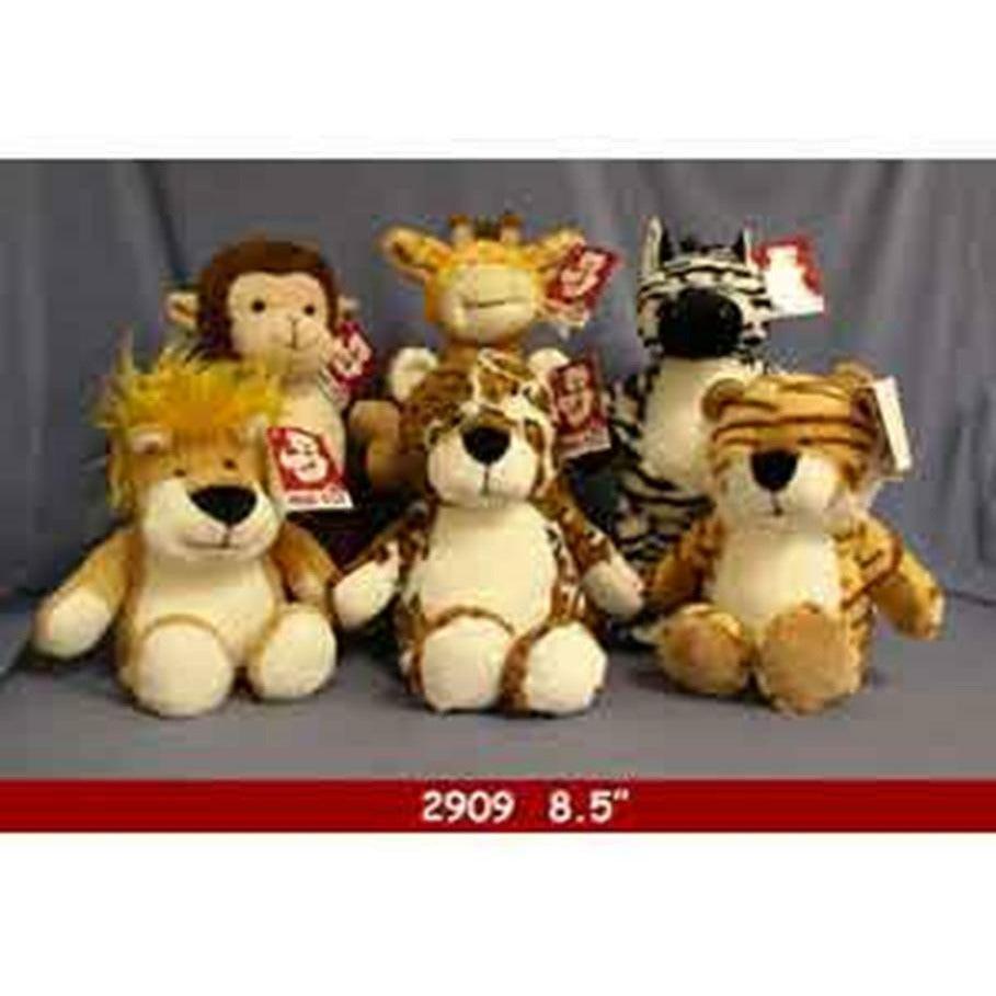 Jungle Animal Asst 8in - Toy World Inc