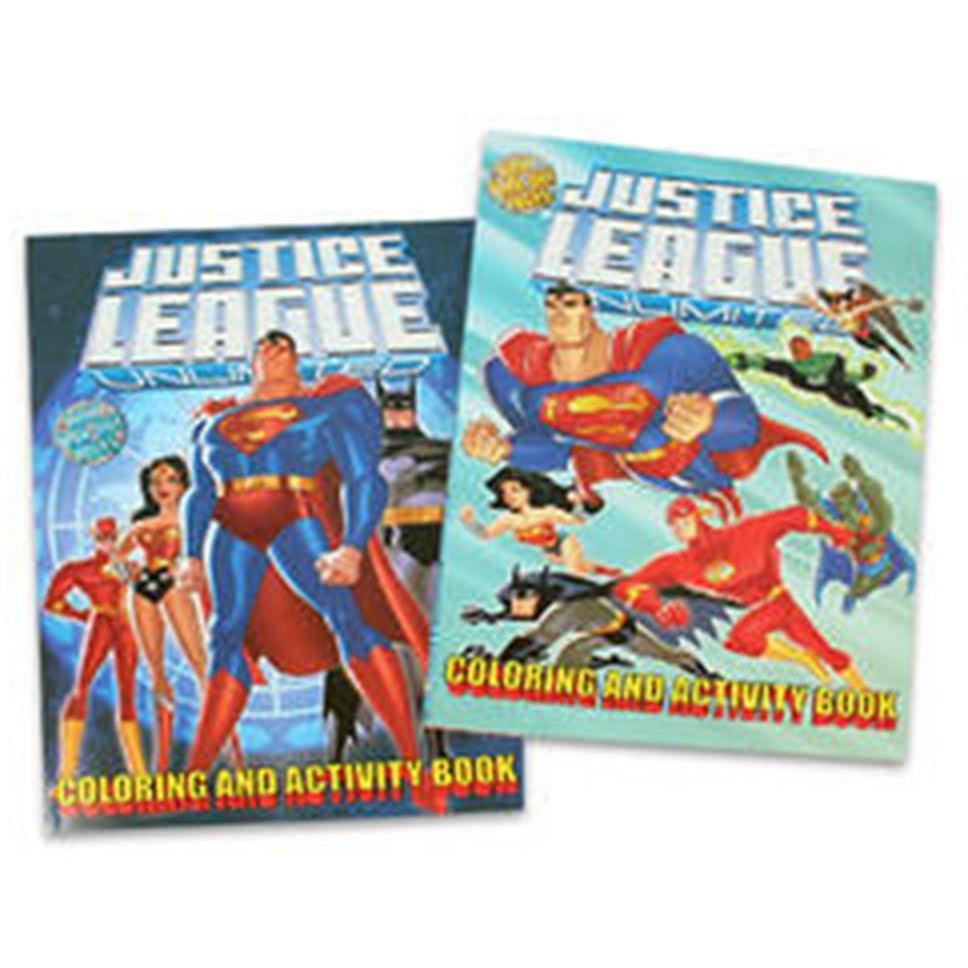 Justice League Coloring Book 96Pg - Toy World Inc