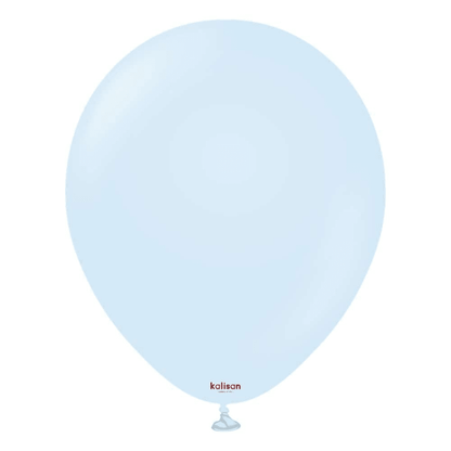 Kalisan 18in Macaron Baby Blue Latex Balloons 25ct - Toy World Inc