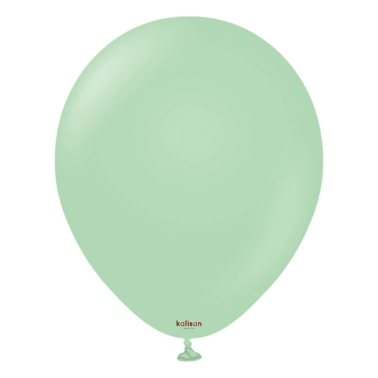 Kalisan 18in Macaron Green Latex Balloons 25ct - Toy World Inc