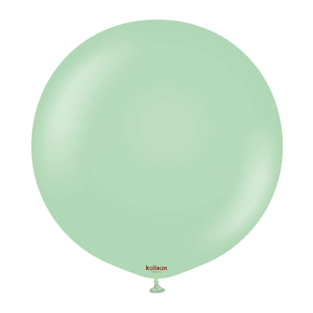 Kalisan 36in Macaron Green Latex Balloons 2ct - Toy World Inc