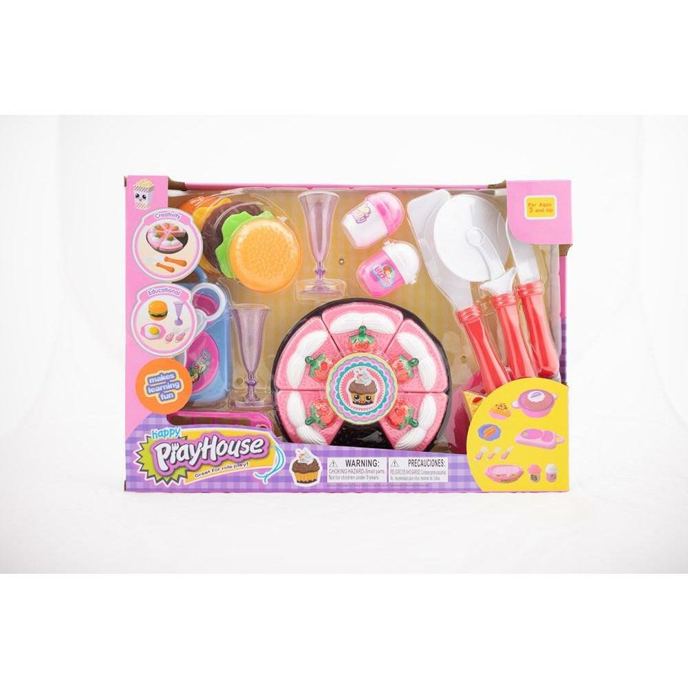 Kitchen Cake and Pizza Play Set - Toy World Inc