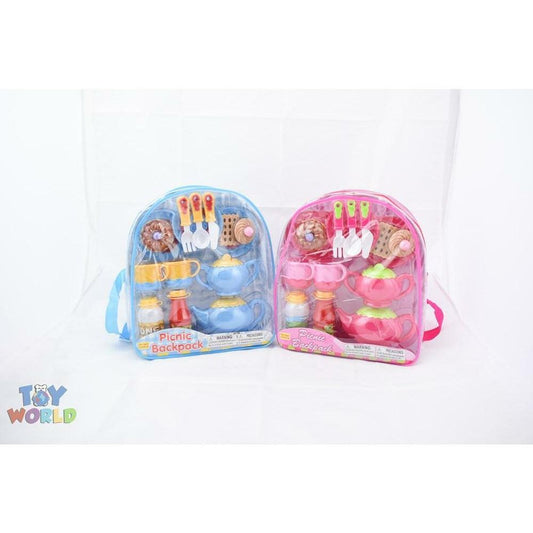 Kitchen Picnic Backpack Play Set - Toy World Inc