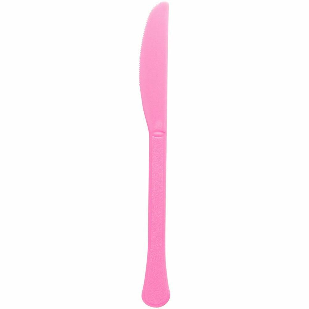Knife Heavy Weight Bright Pink 20ct - Toy World Inc
