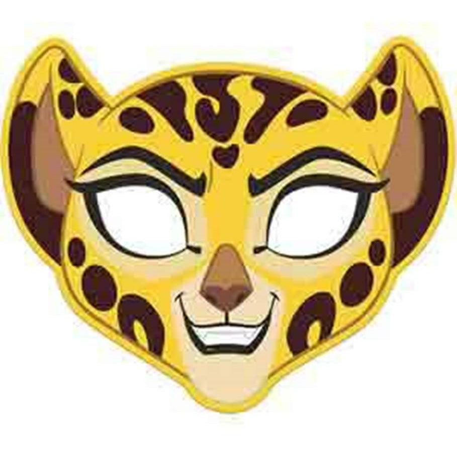 Lion Guard Paper Mask 8ct - Toy World Inc