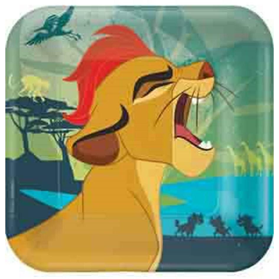 Lion Guard Plate (S) 8ct - Toy World Inc
