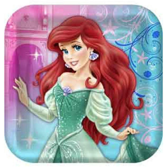 Little Mermaid Sparkle Plate (S) - Toy World Inc