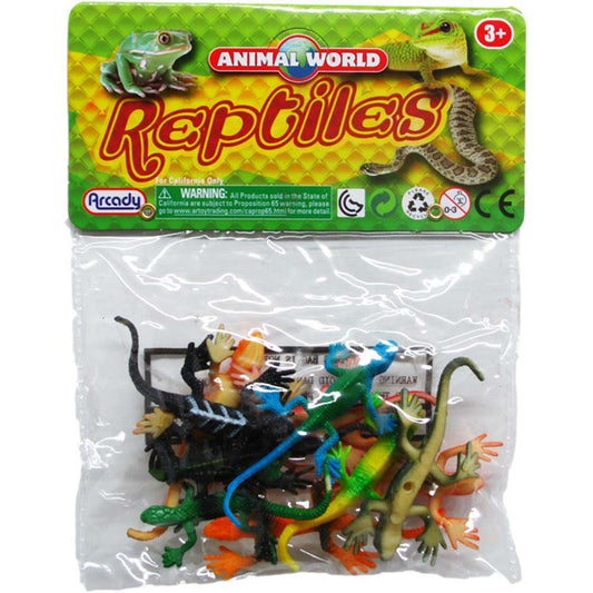 Lizards 2.5in 100pcs - Toy World Inc