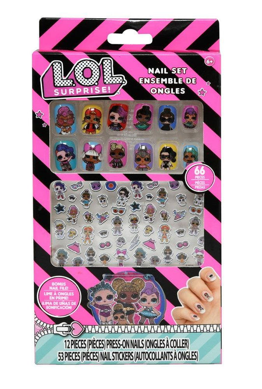 LOL Nail Art Set 3.5x.75x7 - Toy World Inc