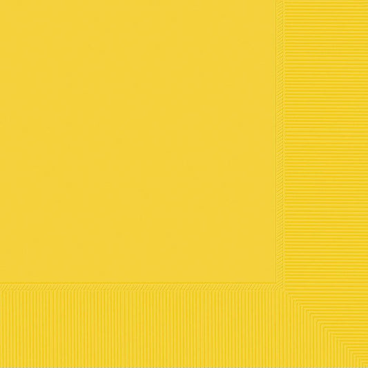 Lunch Napkin Yellow Sunshine 40ct - Toy World Inc