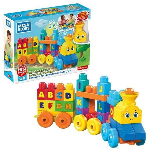 Mega Bloks Abc Musical Train - Toy World Inc