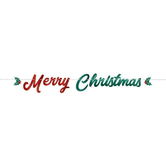 Merry Christmas Letter Banner - Toy World Inc