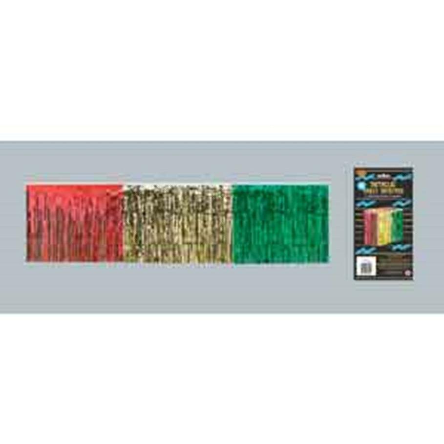 Metallic Fringe Tableskirting 30 x14 - Toy World Inc