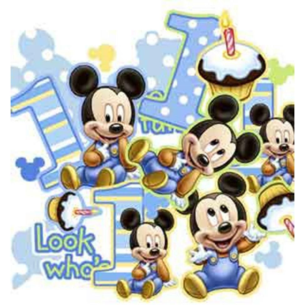 Mickey 1st Birthday Confetti - Toy World Inc