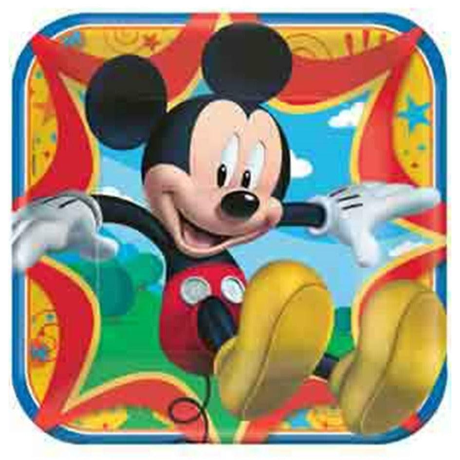 Mickey and Friends Plate (L) 8ct - Toy World Inc