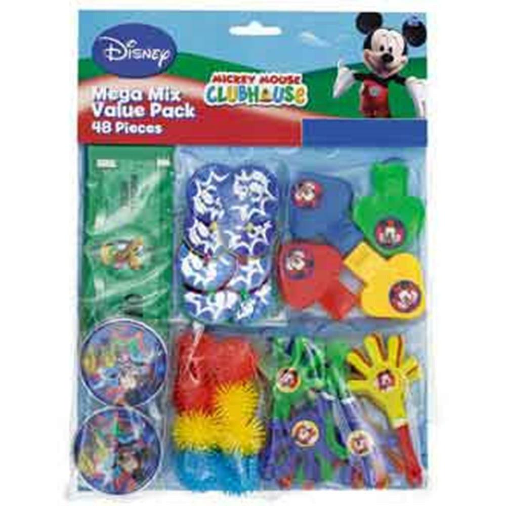 Mickey Favor Pack 48ct - Toy World Inc