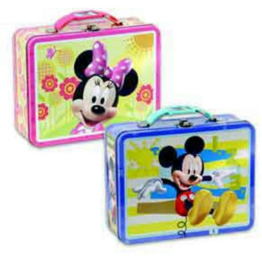 Mickey Lunch Box Metal (L) - Toy World Inc
