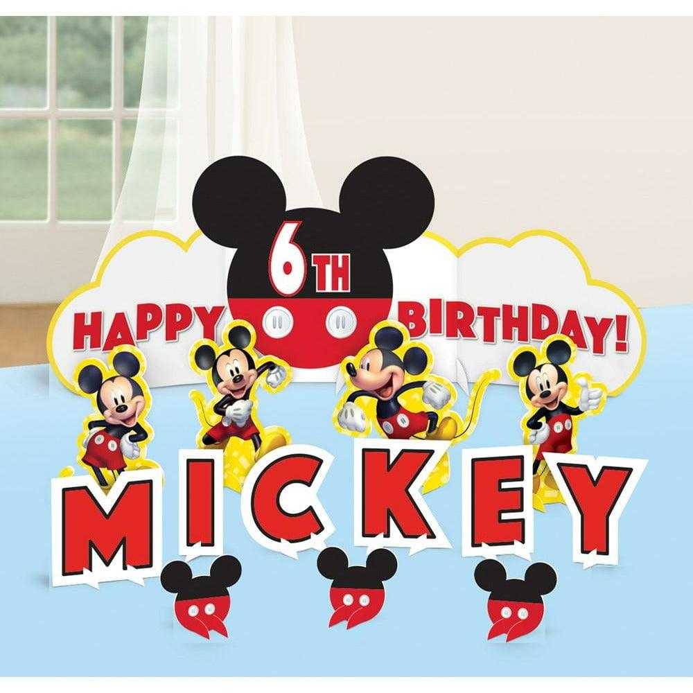 Mickey Mouse Table Decorating Kit - Toy World Inc