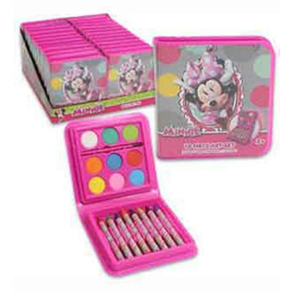 Minnie Art Set 18pc - Toy World Inc