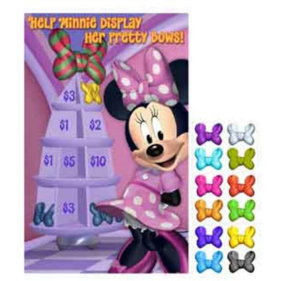 Minnie Dream Party Game Pin The - Toy World Inc