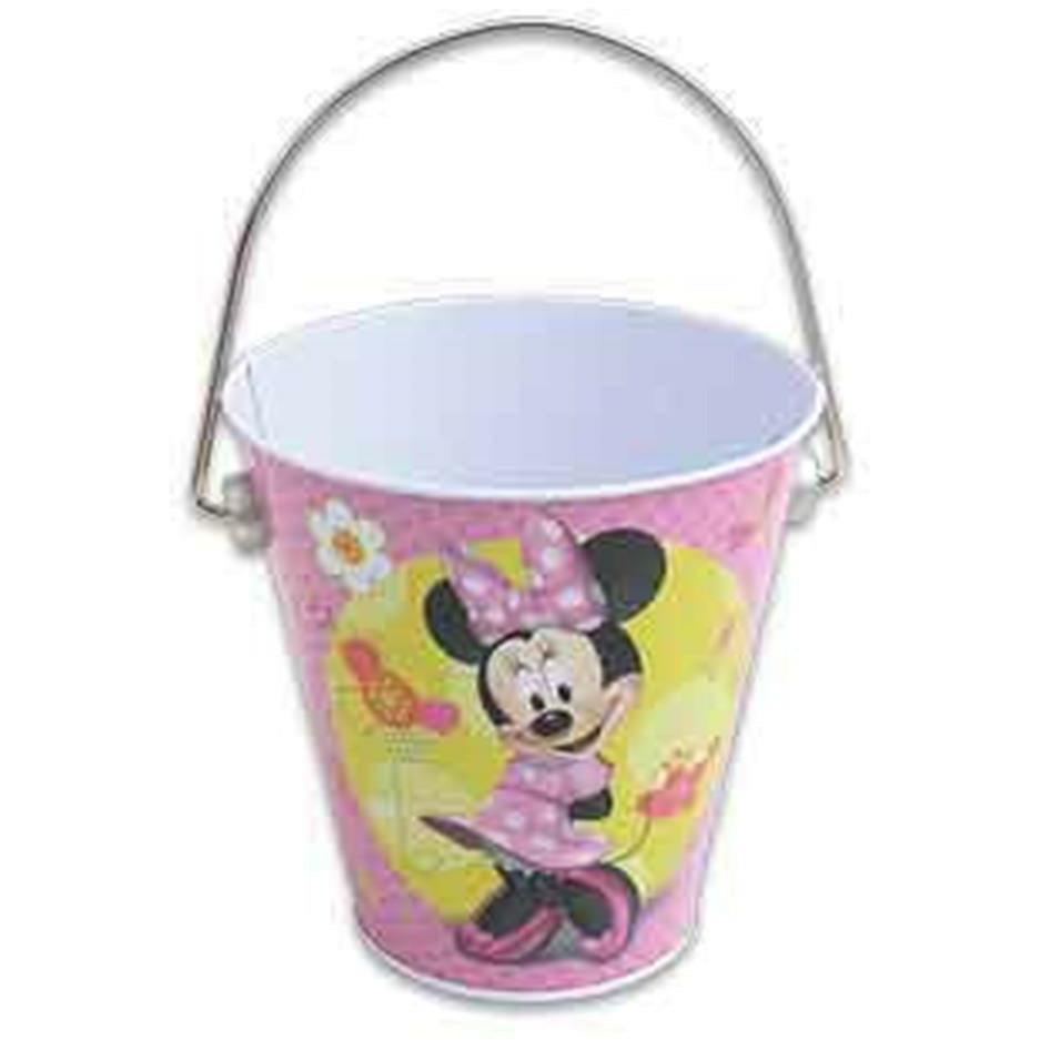 Minnie Metal Bucket (S) - Toy World Inc