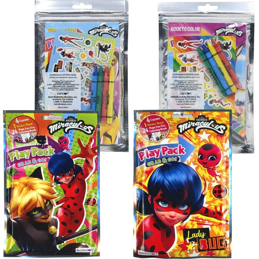 Miraculous Ladybug Grab N Go Play Pack Bulk 2 Assrtd 5x.50x8.5 - Toy World Inc