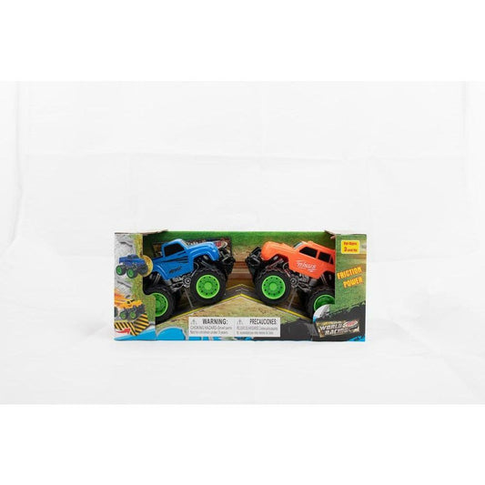 Monster Friction Truck 2pc - Toy World Inc