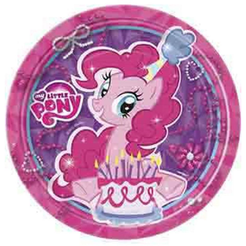 My Little Pony Plate (S) 8ct - Toy World Inc