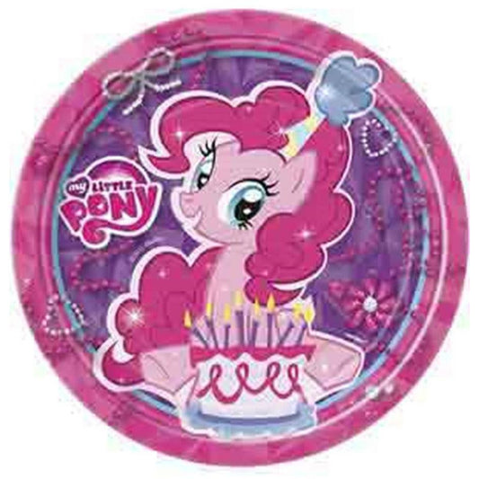 My Little Pony Plate (S) 8ct - Toy World Inc
