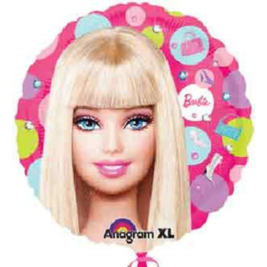 Mylar Balloon 18in - Barbie - Toy World Inc