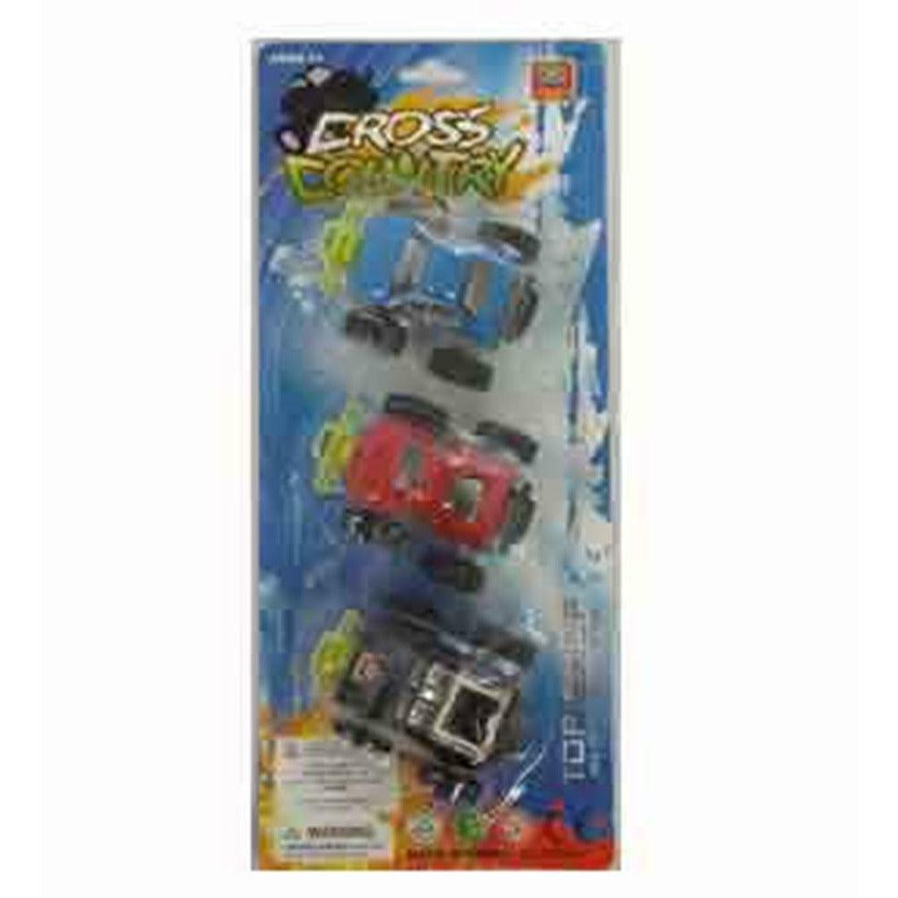 Off-Road Action Vehicles Set 3pc - Toy World Inc