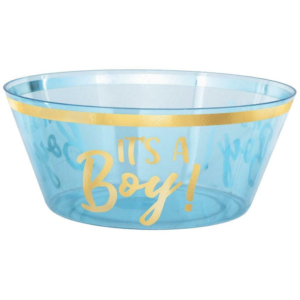 Oh Baby Boy Plastic Serving Bowl - Toy World Inc