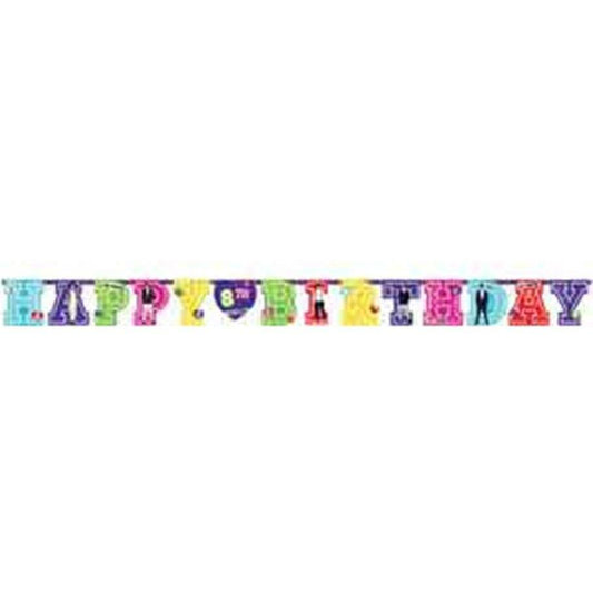 Pancarta Feliz Cumpleaños - Dorado – Toy World Inc