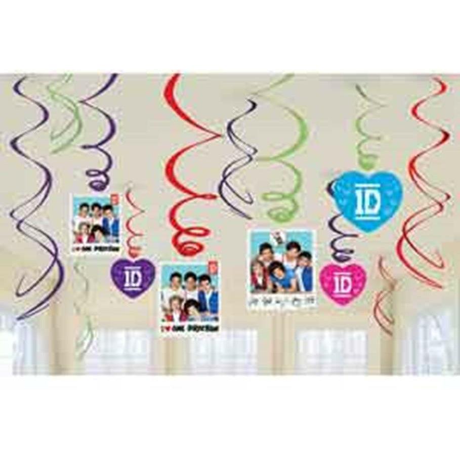 One Direction Swirl Pack 12ct - Toy World Inc