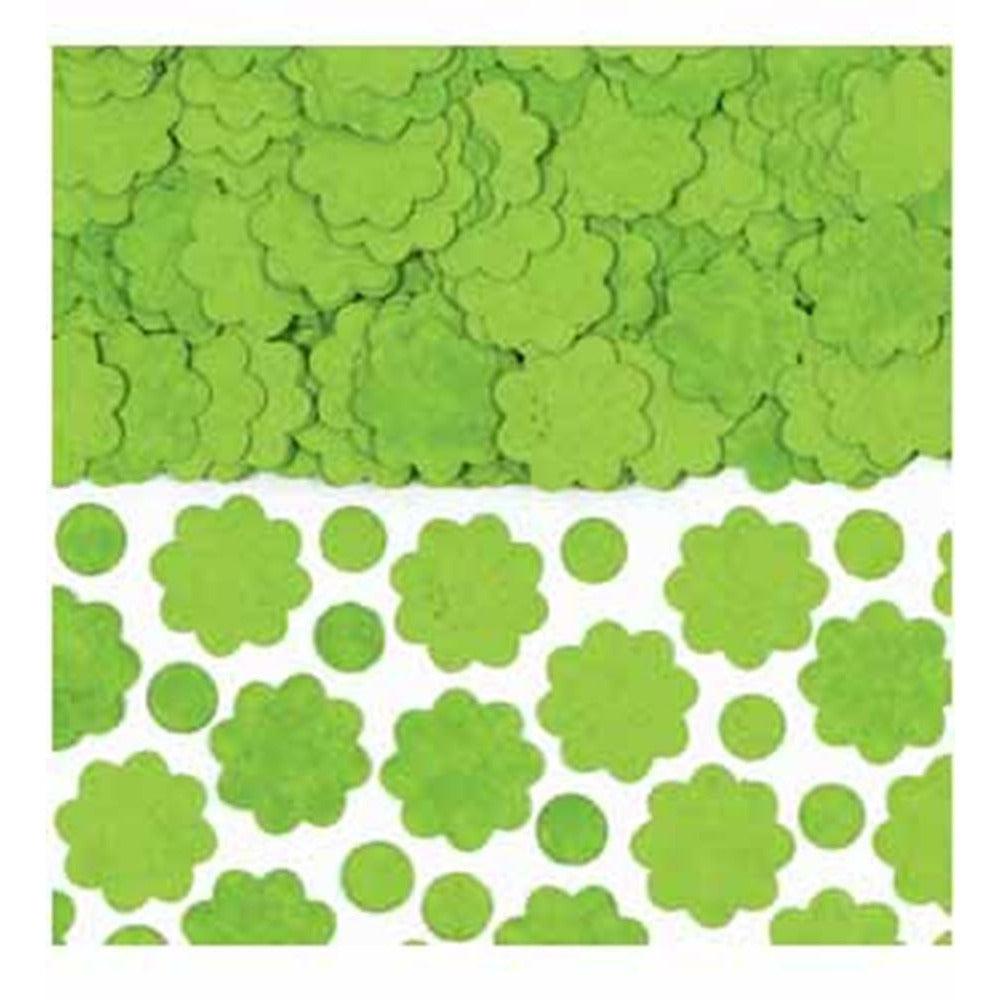 Paper Confetti Lime Green 1.5oz - Toy World Inc