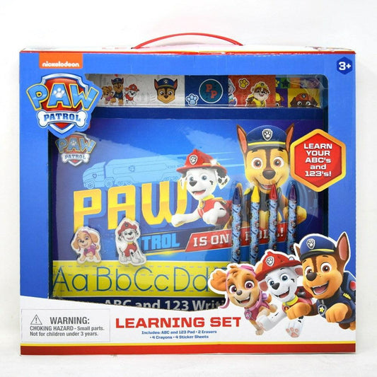 Paw Patrol Learning Set In Box 12x1.5x11 - Toy World Inc