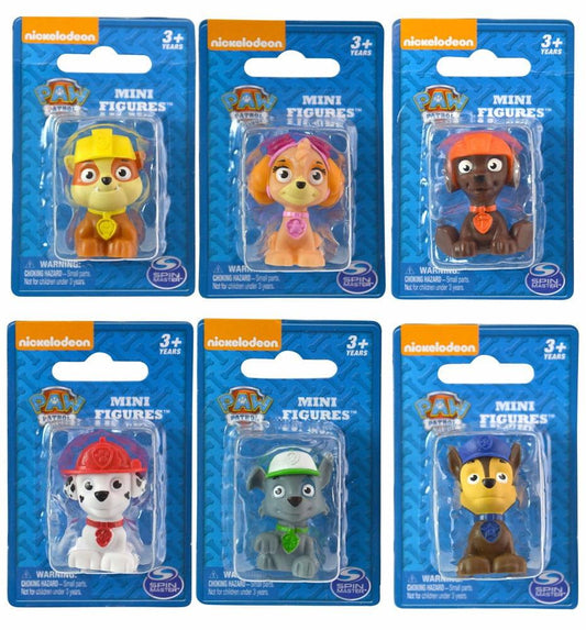 Paw Patrol Pvc Figure Asst 2.5x1.25x4 - Toy World Inc