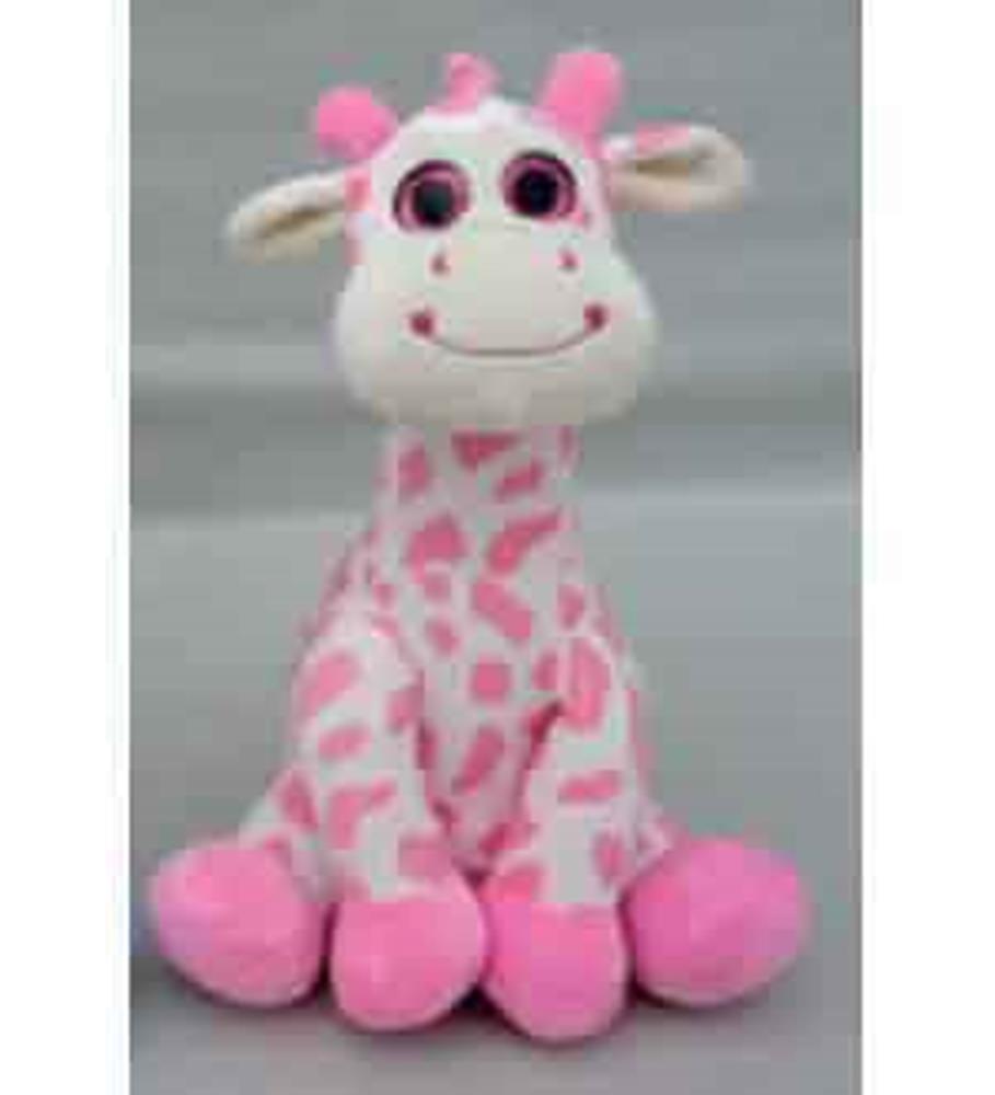 Giraffe 12in Pink