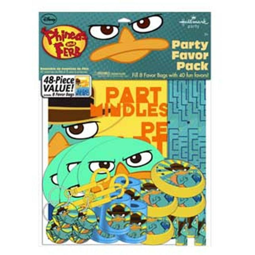 Phineas and Ferb - Agent P Prty Favor Pa - Toy World Inc