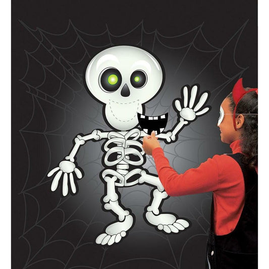 Pin-The-Smile-On-The-Skeleton - Toy World Inc