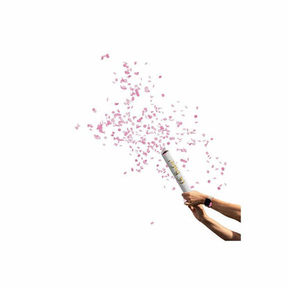 Pink Gender Reveal Confetti Cannons 2Ct - Toy World Inc
