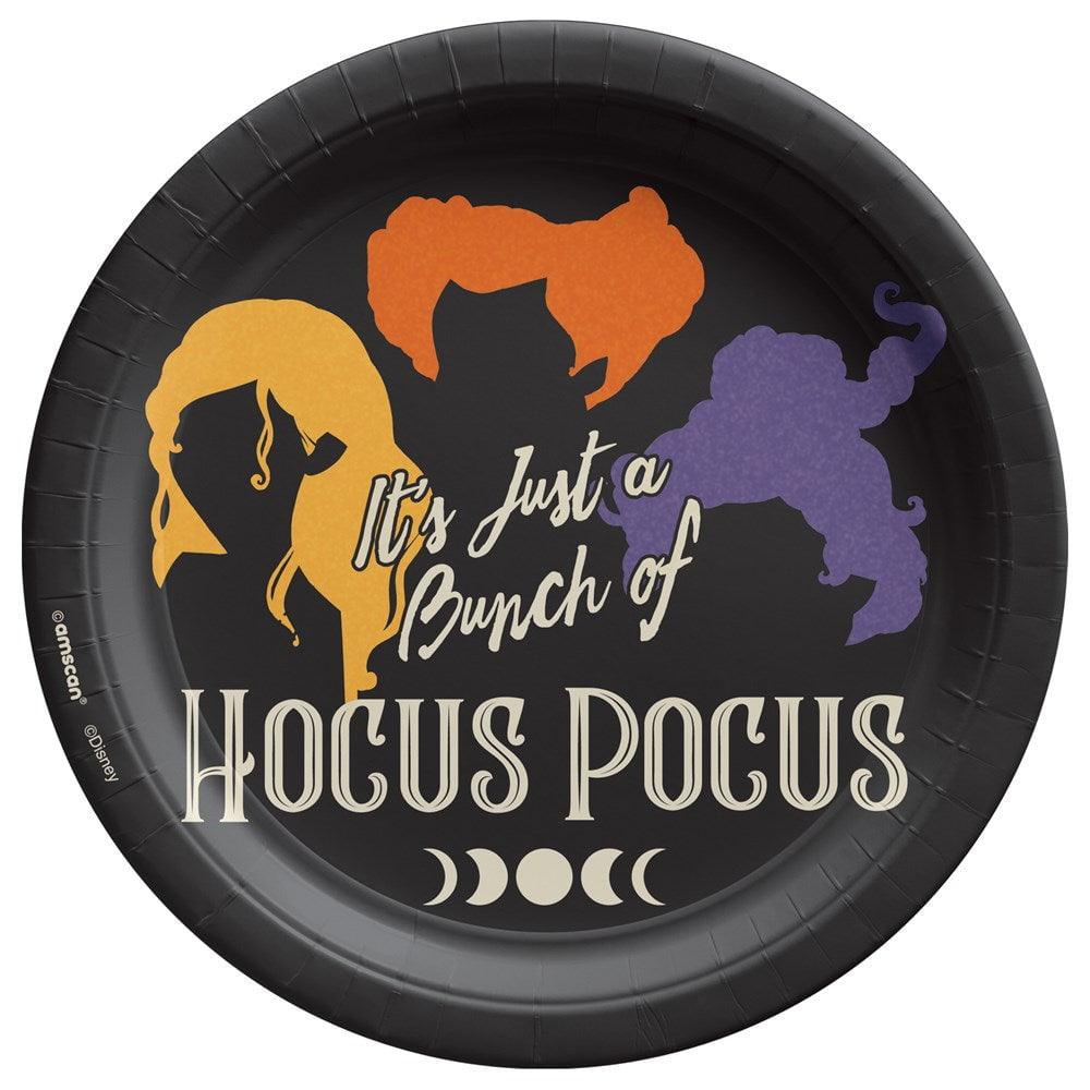 Plate Hocuspocus Halloween 9in Rnd - Toy World Inc