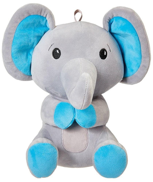 Plush Blue Elephant Balloon Weight 1ct - Toy World Inc