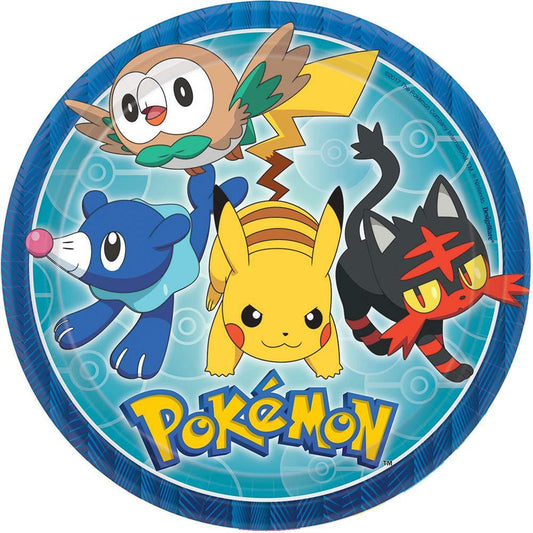 Pokemon Core Plate (L) 8ct - Toy World Inc