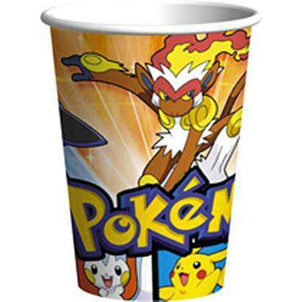 Pokemon D and P Cup 9oz 8ct - Toy World Inc