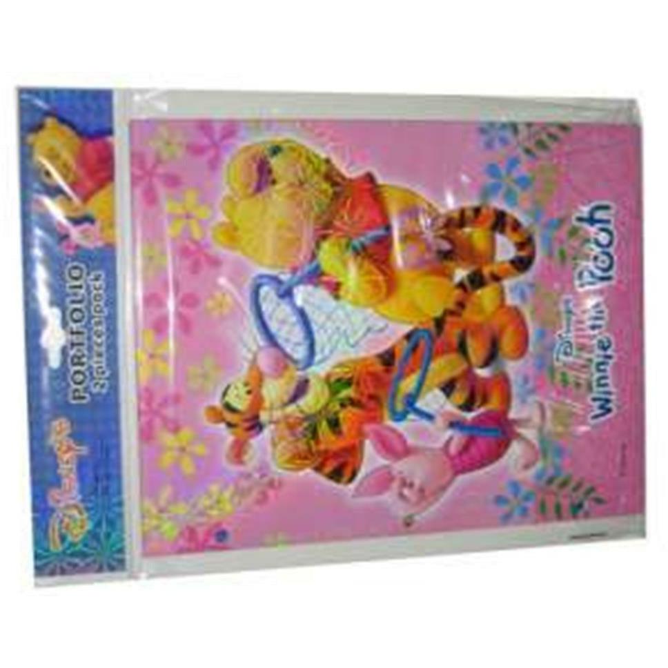 Pooh Folder 2pc - Toy World Inc