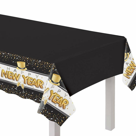 Pop Clink Cheers Plastic Table Covers 3ct. - Toy World Inc